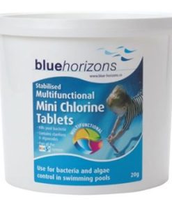 Blue Horizons - Multifunctional Mini 20g Chlorine Tablets 1 X 5kg Long lasting stabilised clarifier algae inhibitor