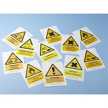 Chemical Safety Sign – Acid + Chlorine = Gas 1 X Item Office Lab safe ...